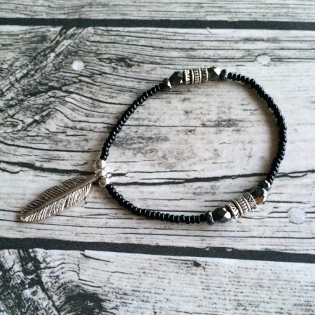 Hematite Bracelet Black 100 SEK
